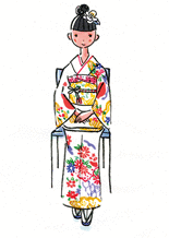 イスに座る場合