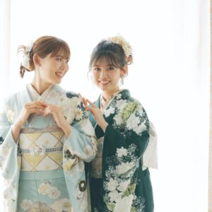 振袖ポーズ